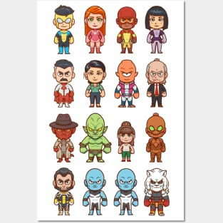 Hero Cast Posters and Art